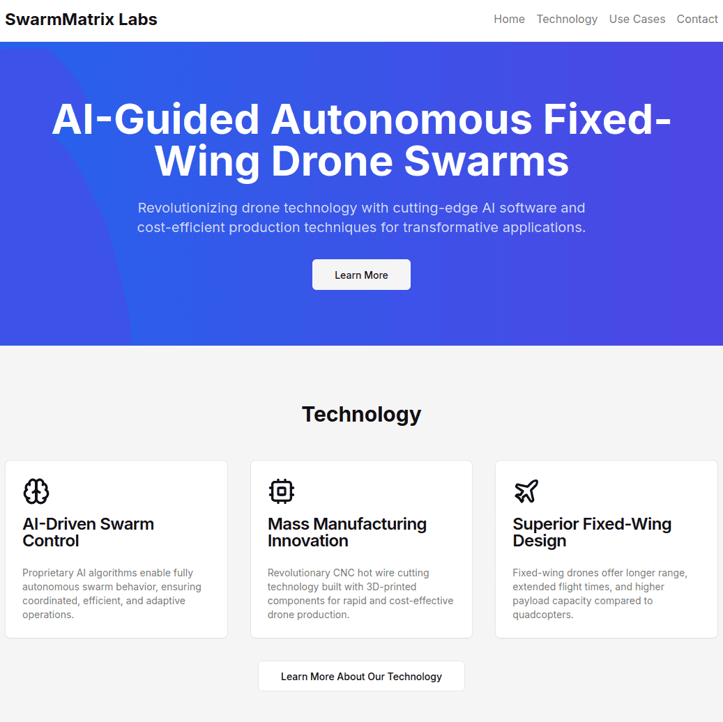 Founder and CEO of SwarmMatrix Labs